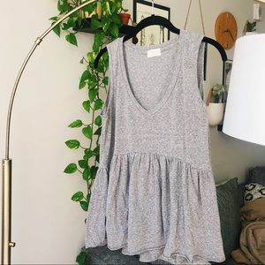 Anthro T.La Babydoll V-Neck Tank